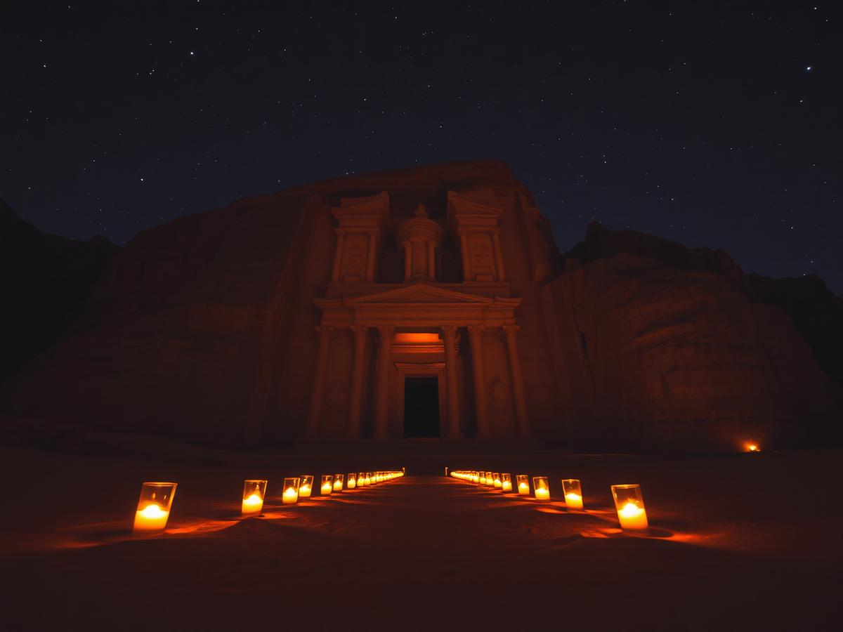 Petra by Night